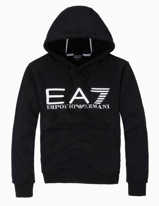 Sweat à Capuche Armani EA7 Homme Pas Cher